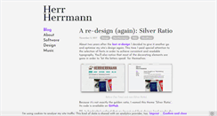 Desktop Screenshot of herrherrmann.net