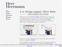 Tablet Screenshot of herrherrmann.net